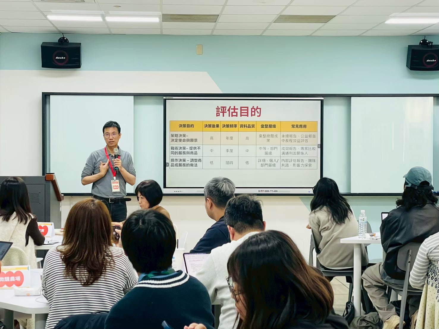 影響力生態圈工作坊說明評估目的與應用